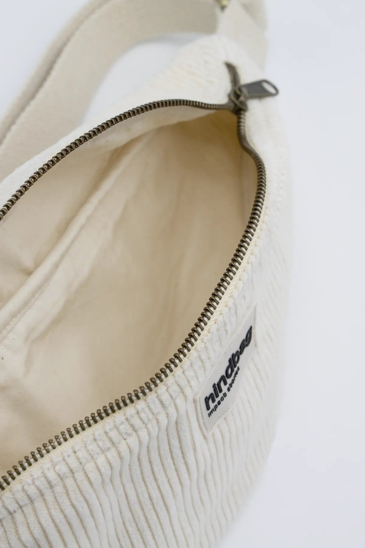 Banane en coton bio | écru "olivia velours", Hindbag, photo 3