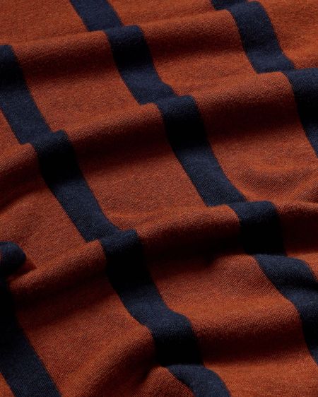 Langarmshirt aus recycelten Materialien | Braun "toasted navy casilda top", Thinking Mu, Foto 7