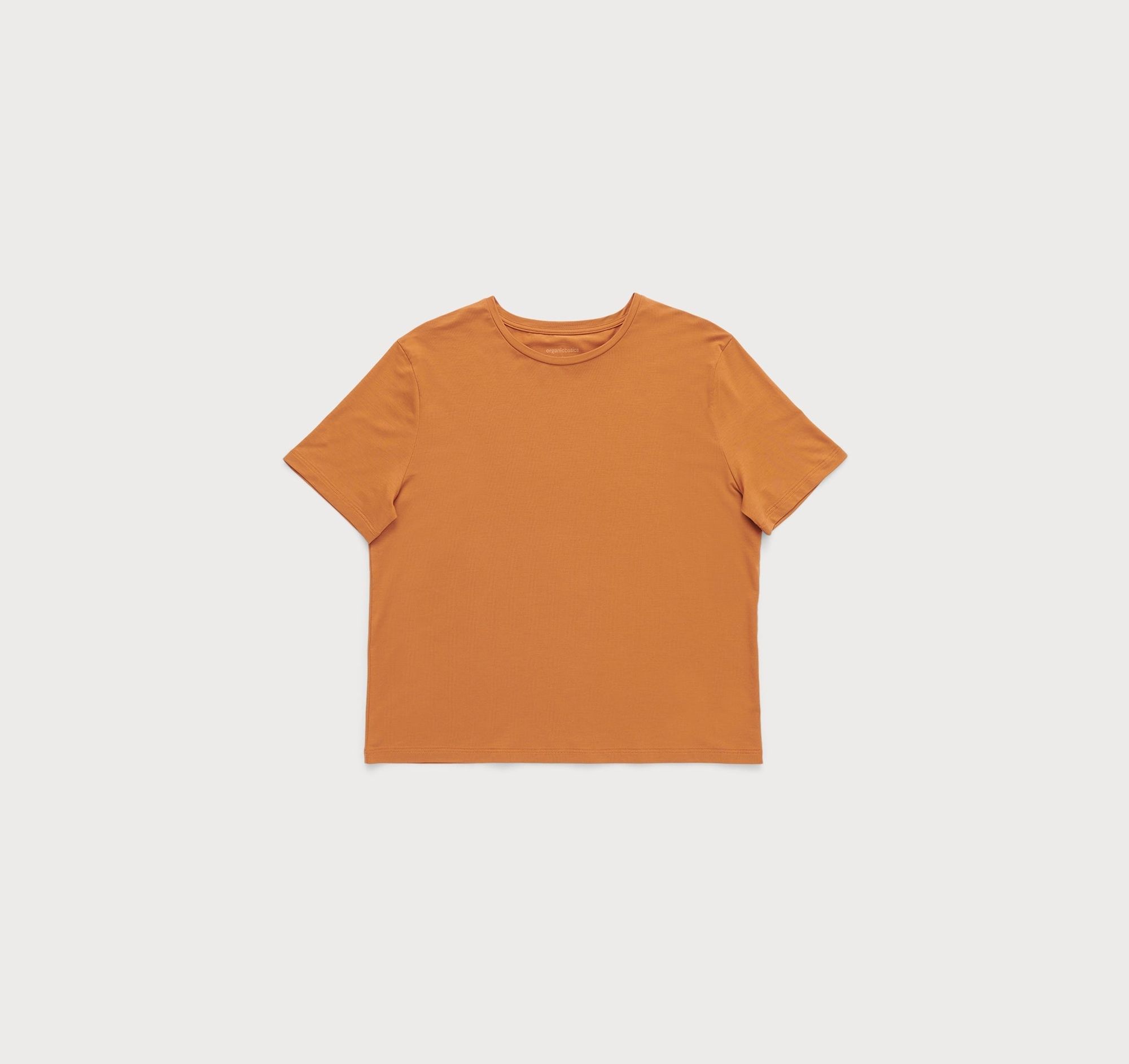 T-shirt en tencel | ocre "ocher", Organic Basics, photo 4