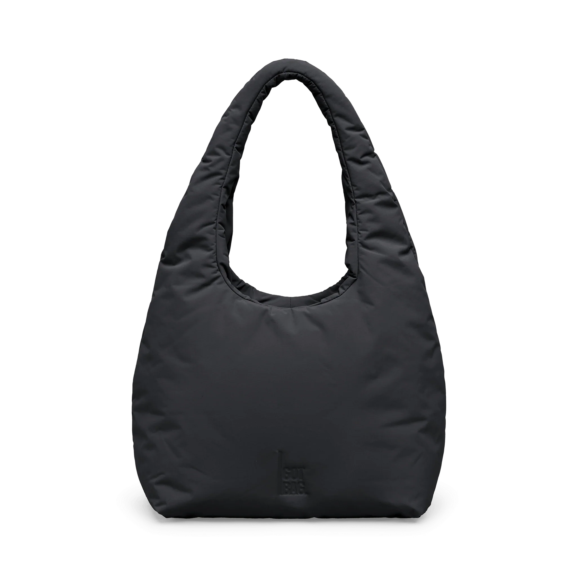 Sac épaule en matière recyclée | cloud shoulder bag monochrome black, Got Bag, photo 1