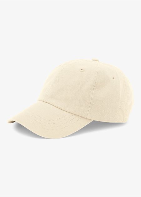 Casquette en coton bio | écru "cap ivory white"