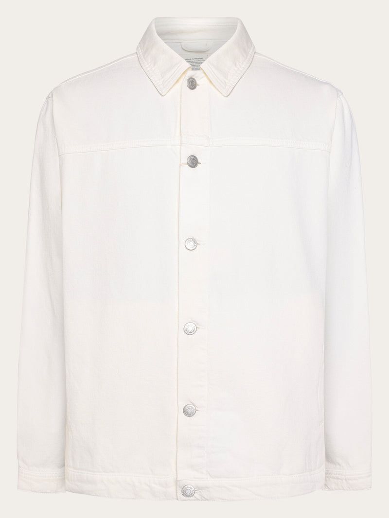 Jacke aus Bio-Baumwolle | Ecru "twill workwear jacket - egret", Knowledge Cotton Apparel, Foto 1
