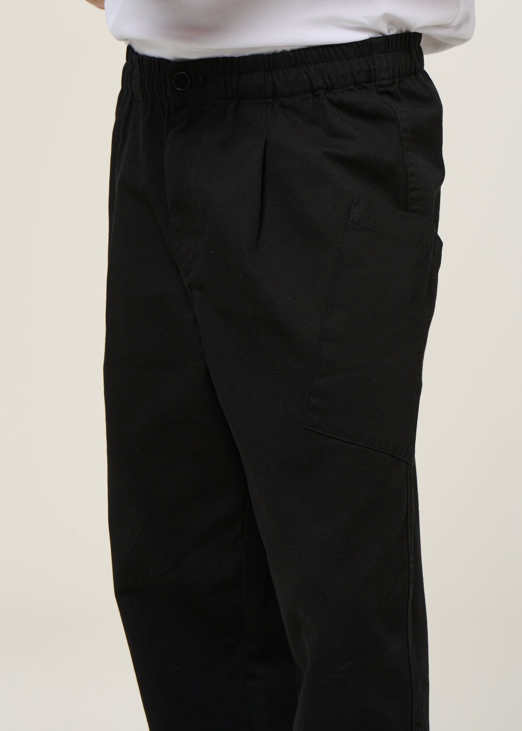 Weite Cargohose aus Bio-Baumwolle | Schwarz "black max pants", Thinking Mu, Foto 2