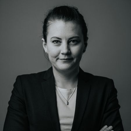 Caroline, présidente de Sanqvist.