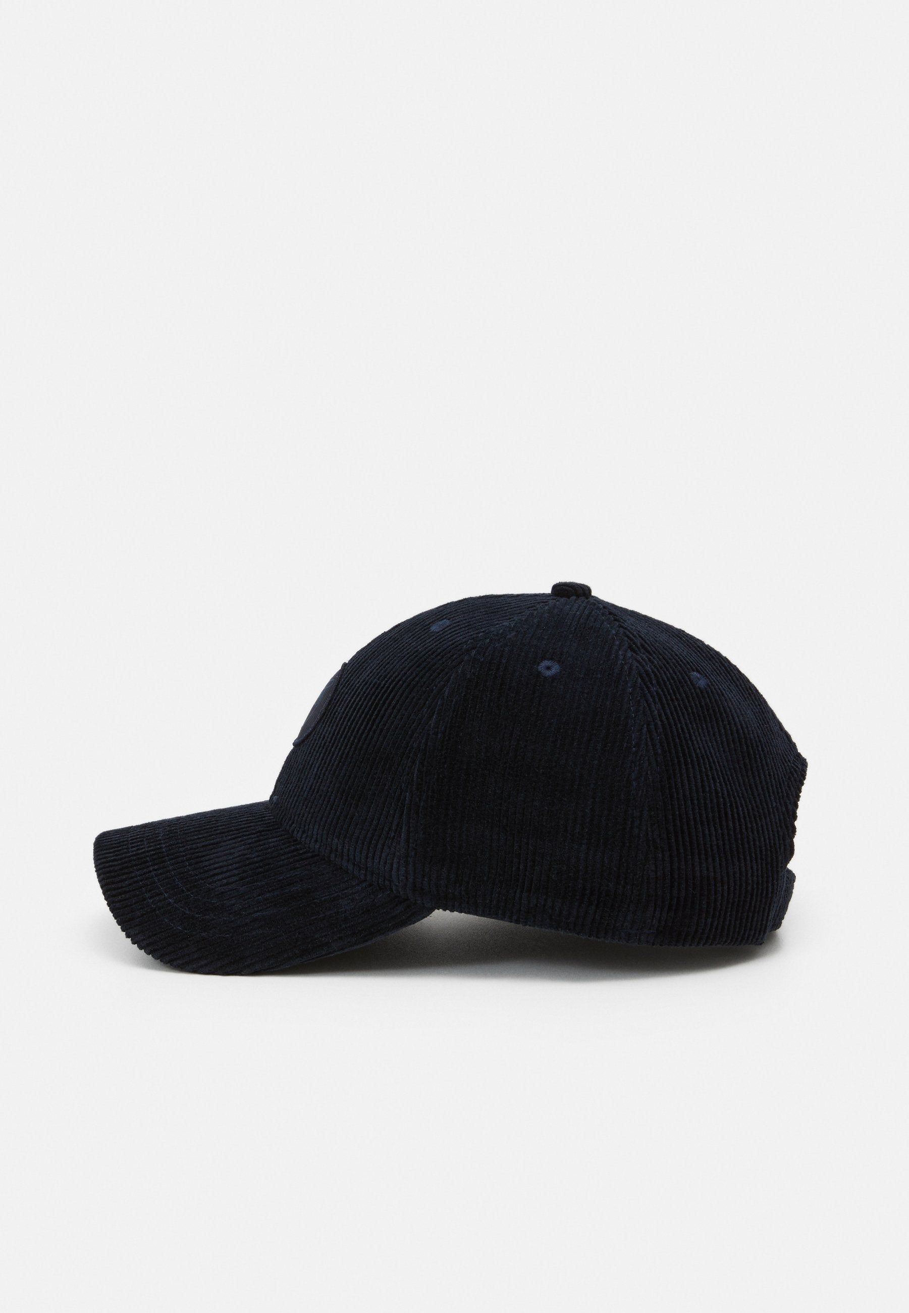 Casquette velours bleu nuit en coton bio, Knowledge Cotton Apparel, photo 2