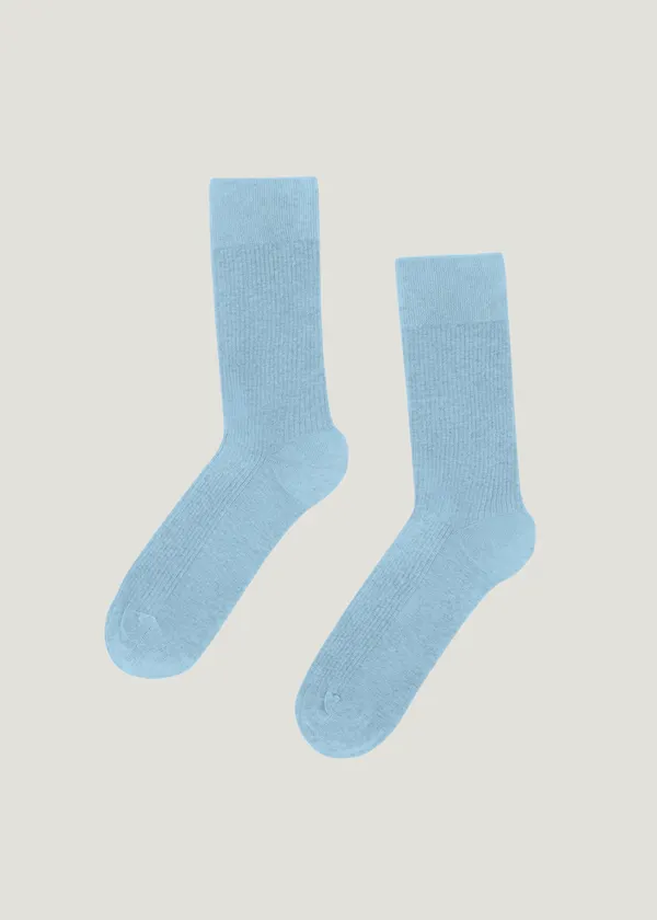 Hohe Socken aus Bio-Baumwolle | seaside blue, Colorful Standard