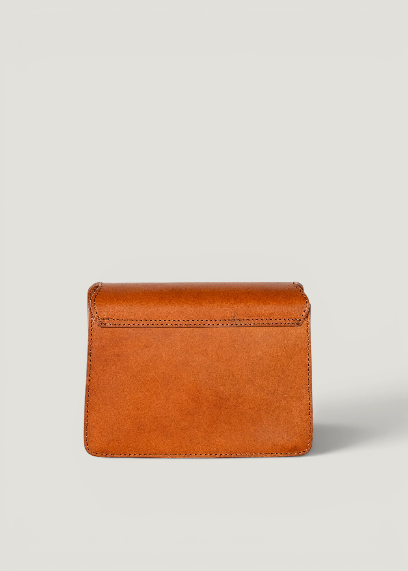 Sac bandoulière en cuir certifié | marron "harper mini cognac classic leather", O My Bag, photo 6