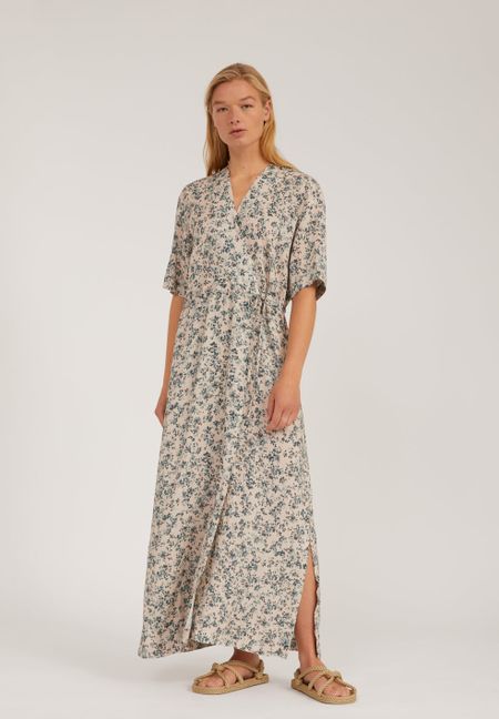 Robe longue à imprimés floraux en lenzing - viktoriaa greenhouse, Armedangels, photo 4