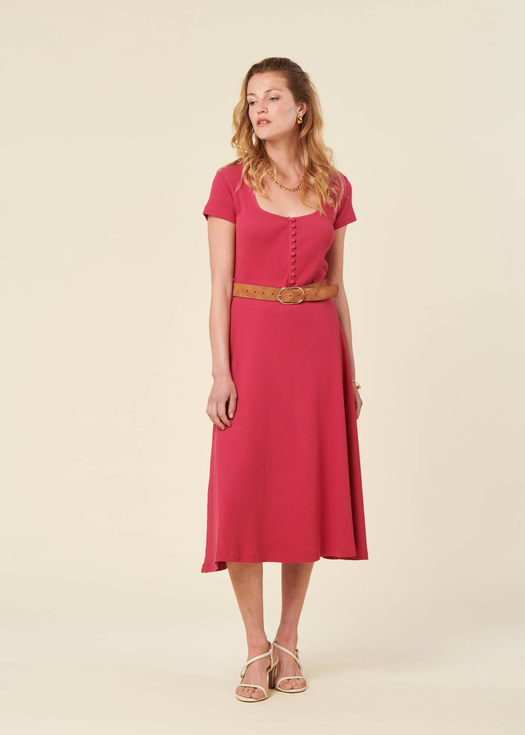Robe jane fuchsia, Bonjour Demain, photo 2