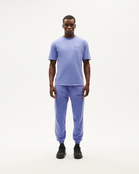 Jogging en coton bio | bleu "indigofera ftp alexander pants blue", Thinking Mu, photo 3