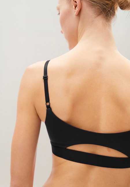 Brassière en modal | noir "tovaa - black" - Armedangels