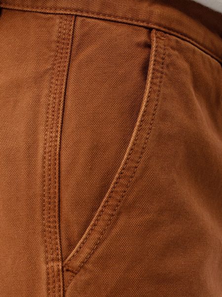 Pantalon droit camel en coton bio - lazy leo canvas, Nudie Jeans, photo 4