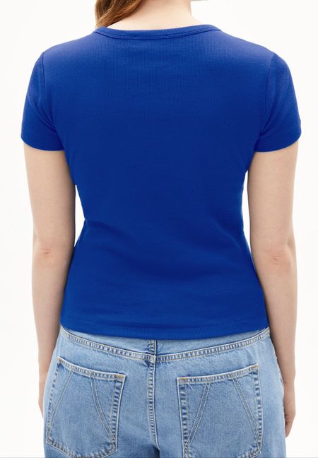 T-shirt en coton biologique | bleu "kardaa - lapis blue" - Armedangels