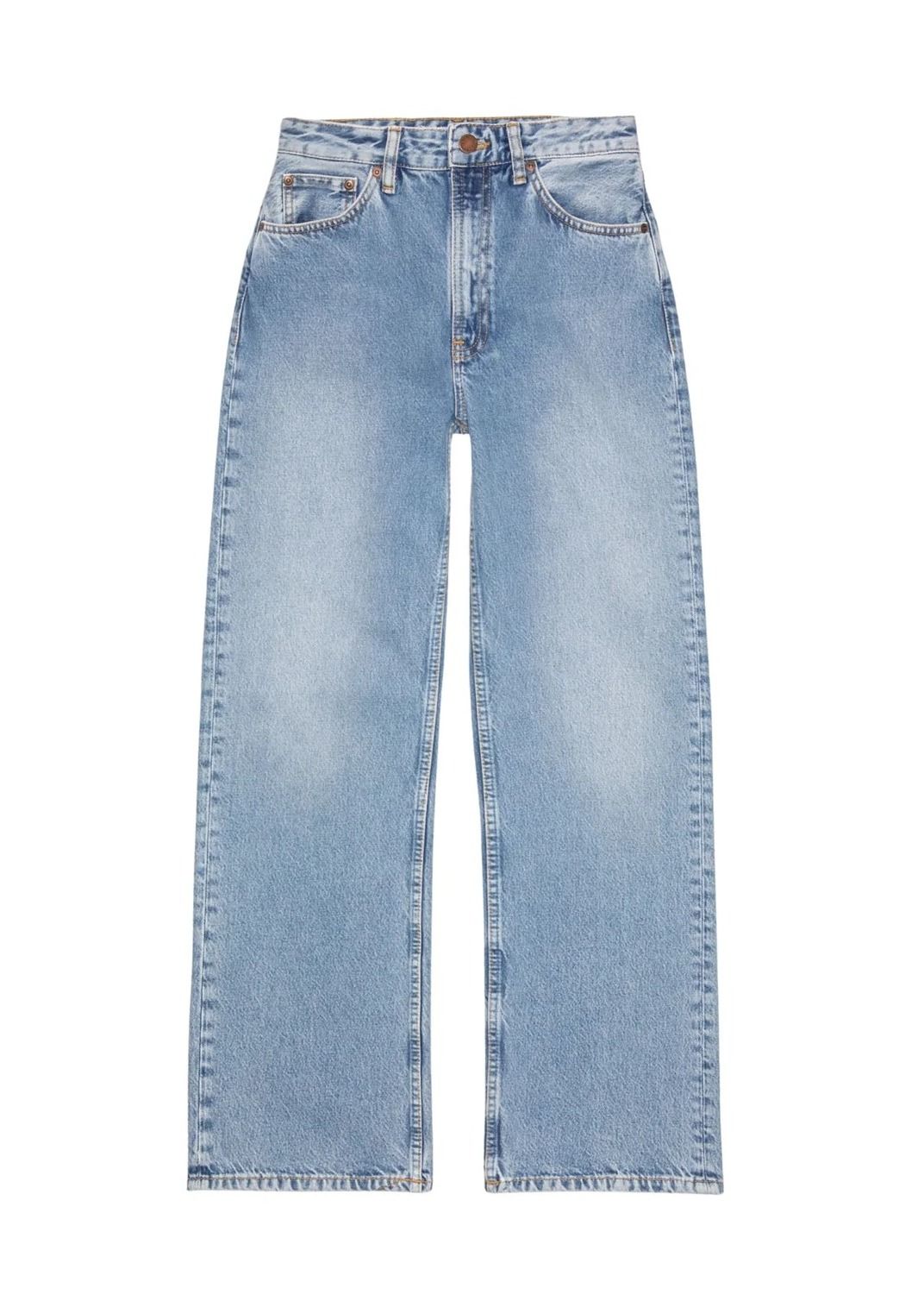 Jean droit large en coton bio | bleu délavé "clean eileen vintage dreams", Nudie Jeans, photo 3