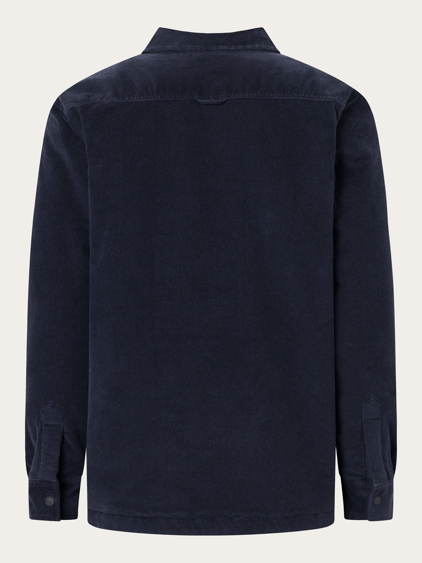 Cordjacke aus Bio-Baumwolle und recyceltem Material | Marine "corduroy overshirt night sky", Knowledge Cotton Apparel, Foto 7