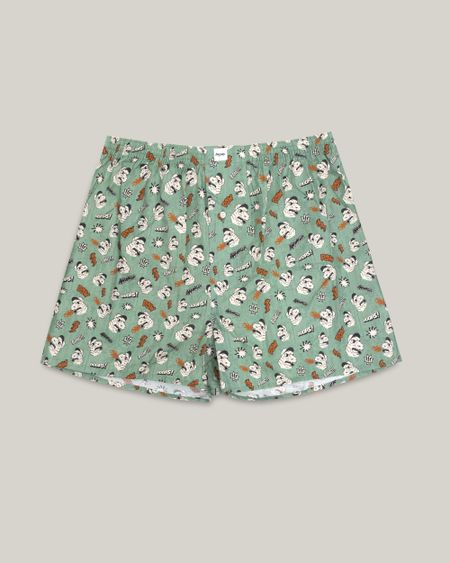 Caleçon imprimé en coton bio - tobita