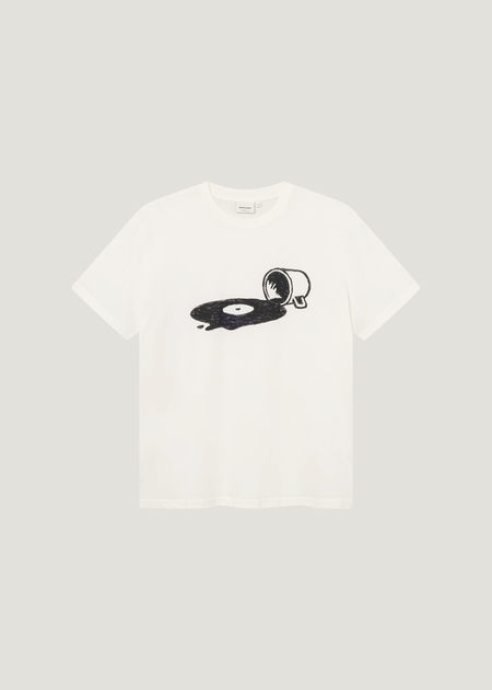 T-shirt imprimé droit col rond en coton bio, Dedicated