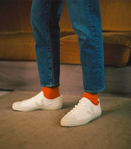 Baskets nova canvas white pierre, Veja, photo 4