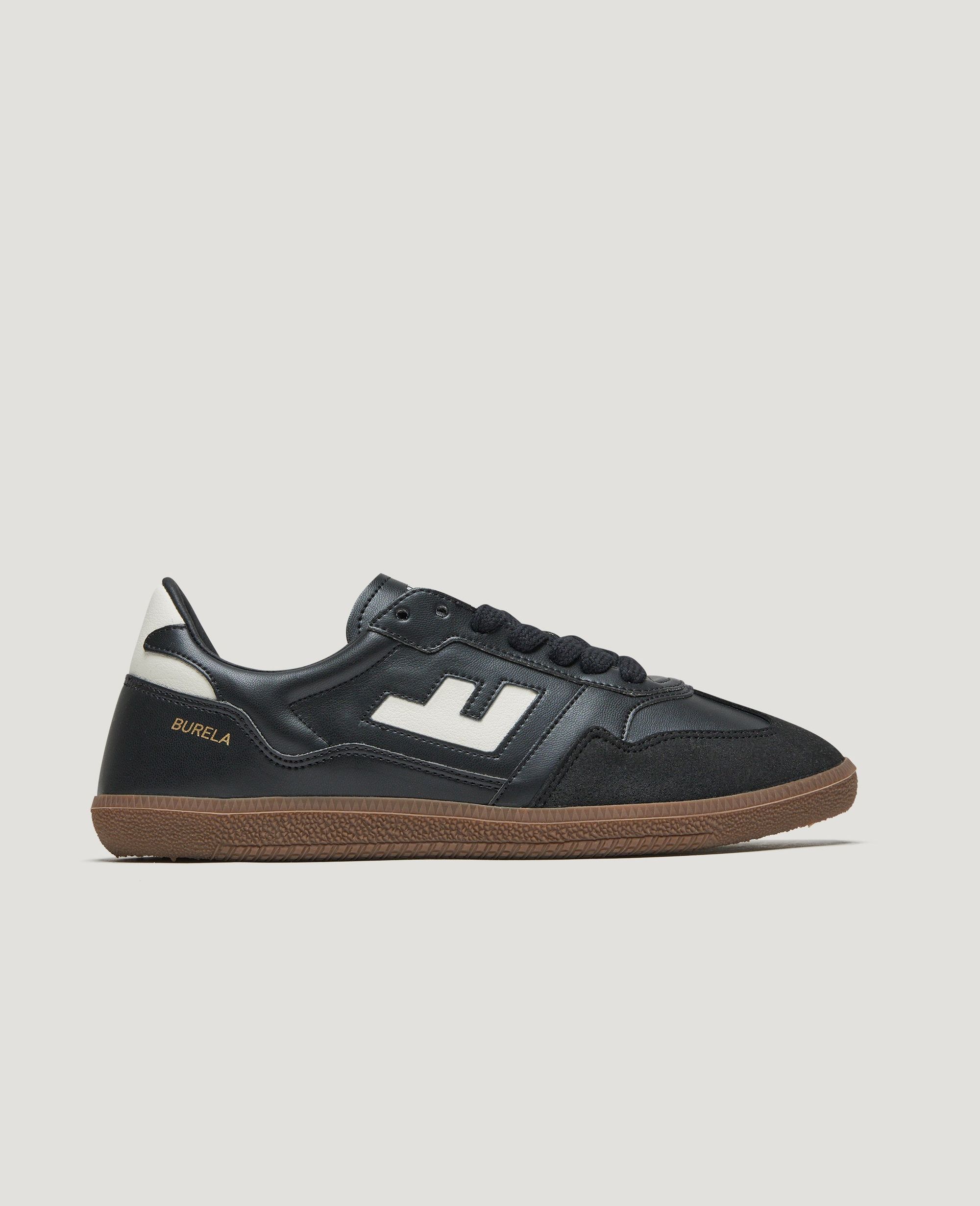 Baskets vegan | noir "burela slim black", Flamingos Life, photo 1