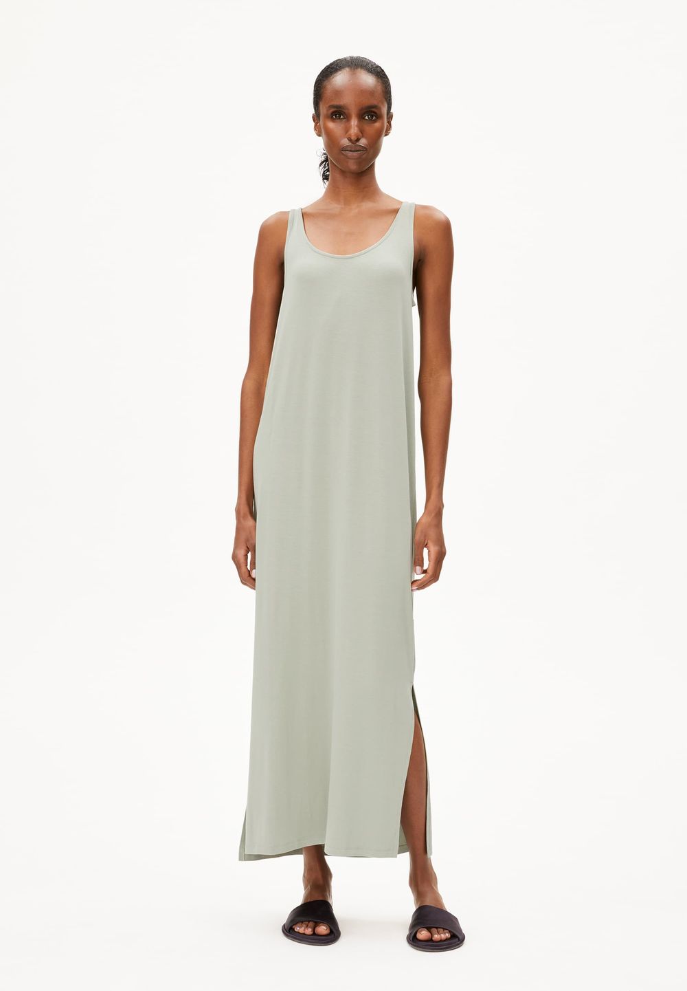 Robe en coton biologique | vert 