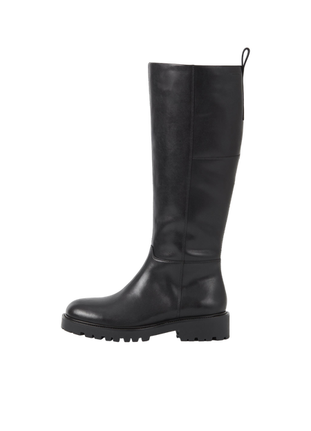 Bottes hautes en cuir certifié | noir "kenova black" - Vagabond