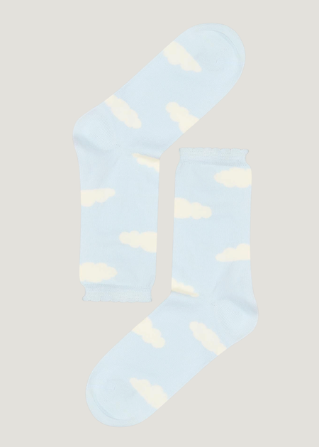 Socken Bio-Baumwolle | blau "nuages", We Are Jolies