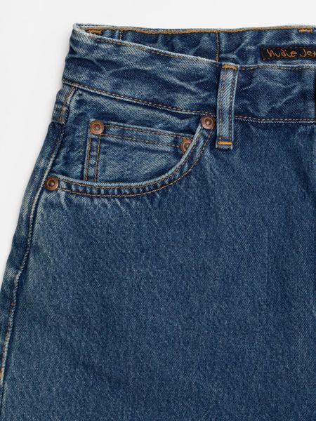 Jean mom en coton bio | bleu "breezy britt morning soul", Nudie Jeans, photo 6