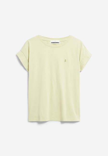 T-shirt en coton bio | vert "idaara pastel green"