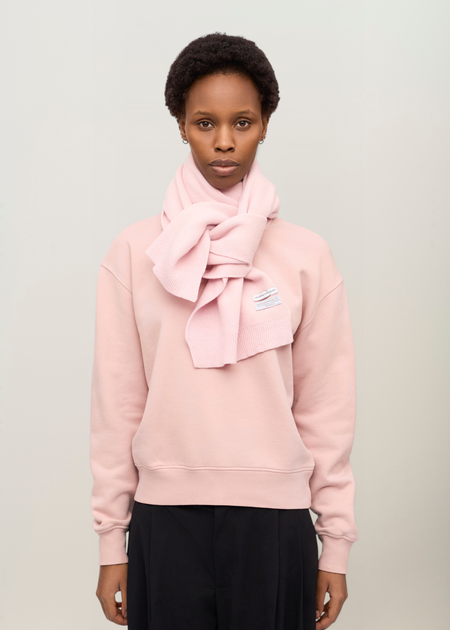 Écharpe en laine mérinos recyclée | rose "Merino wool scarf - faded pink", Colorful Standard, photo 3