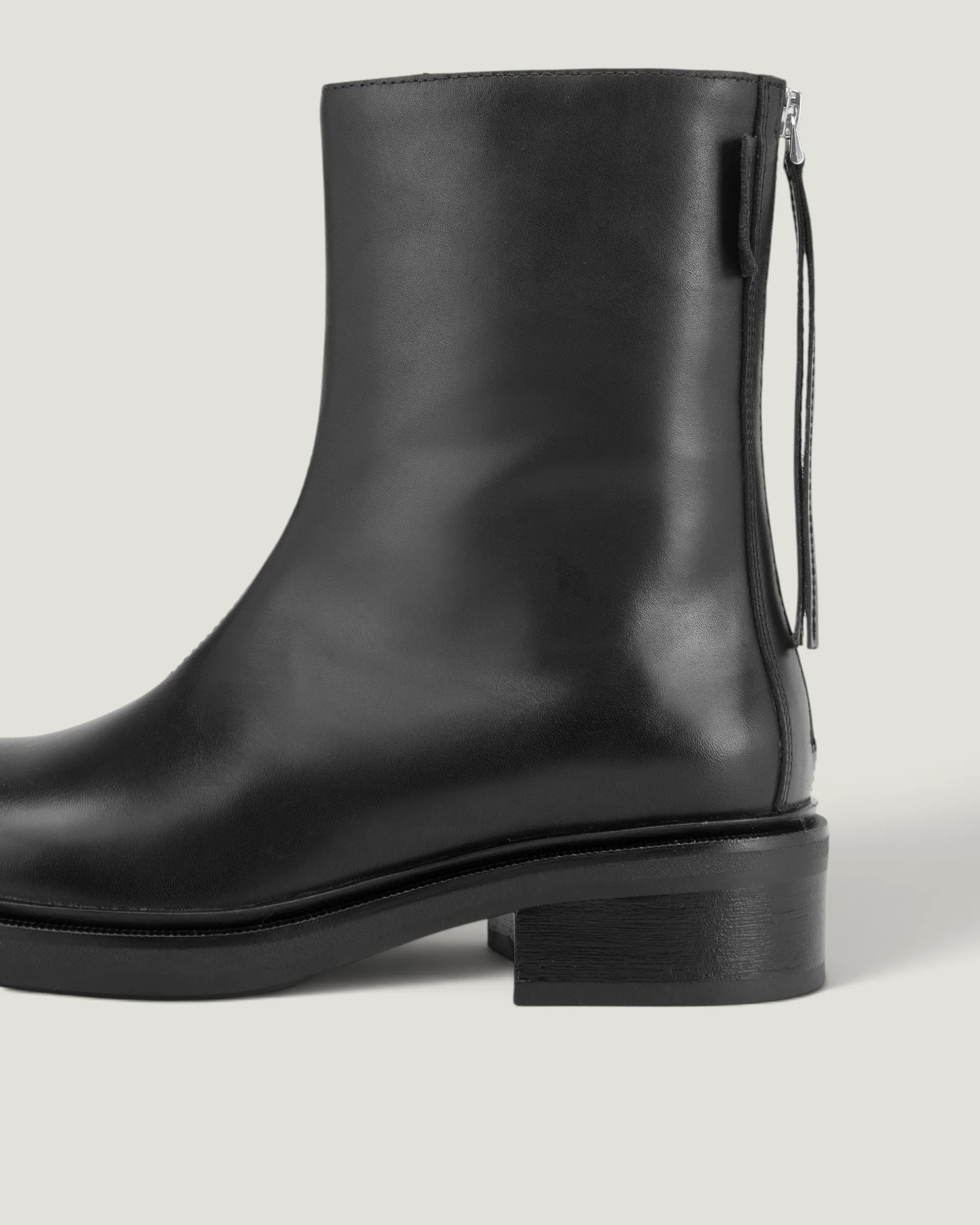 Bottines en cuir doublées | noir "Karlie", Vagabond, photo 5