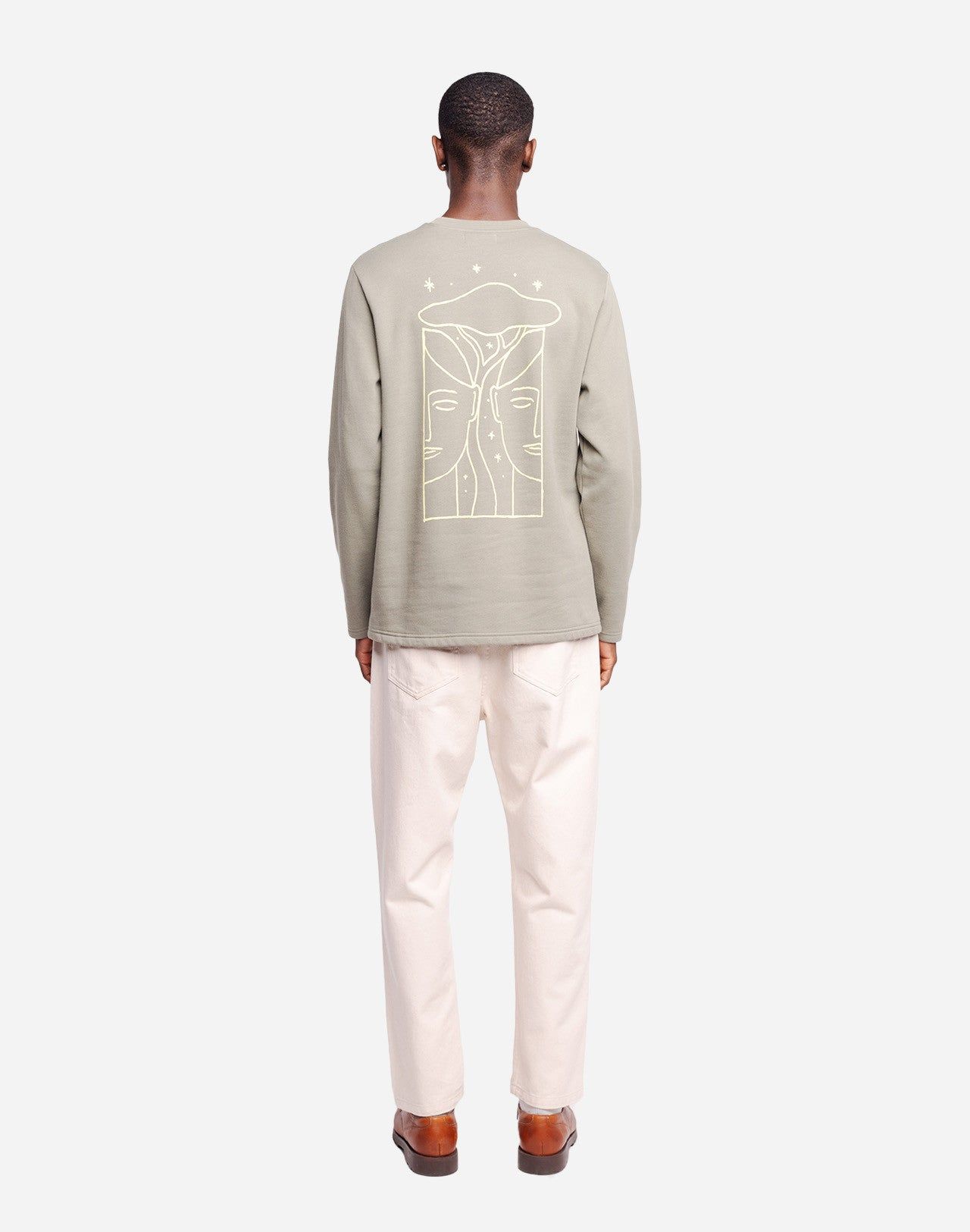 Sweat en coton bio | argile "rêve", Olow, photo 3