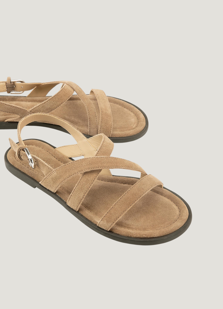 Sandalen aus zertifiziertem Leder | Beige "Zaida dk sand ", Vagabond, Foto 2