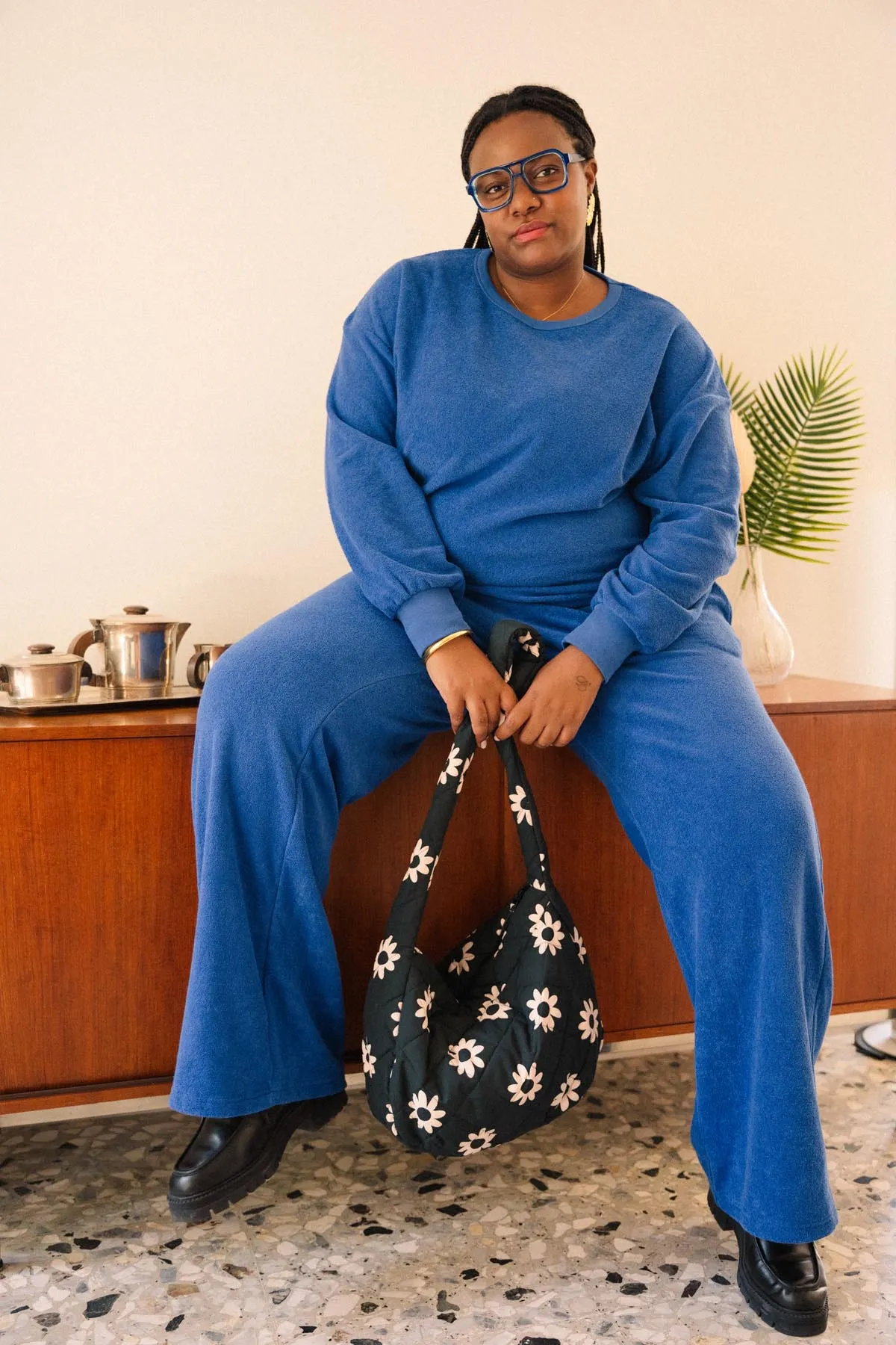Sac matelassé - dahlia noir - dahlia-noir, We Are Jolies, photo 4