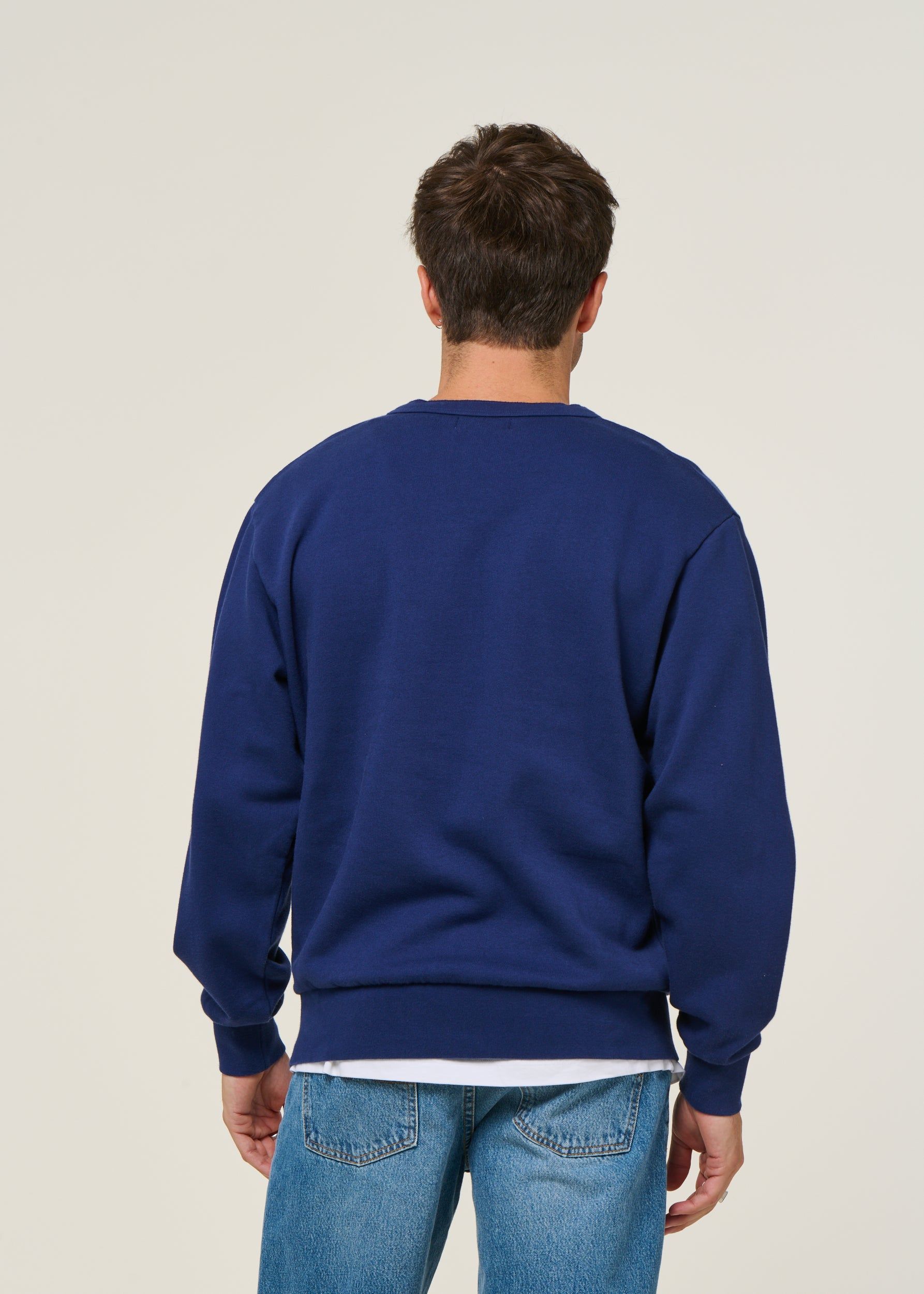 Sweatshirt aus Bio-Baumwolle | Blau "bally bleu outremer - overseas blue", Olow, Foto 3