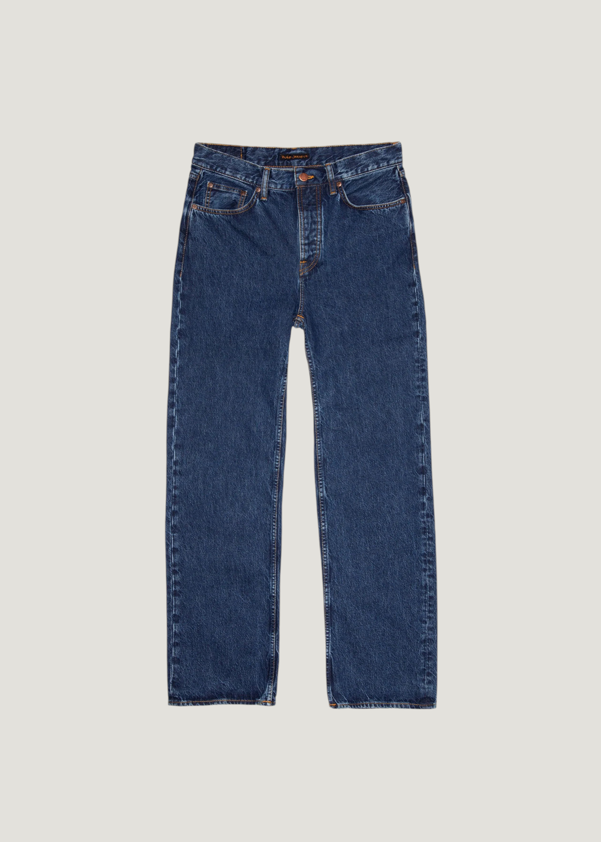 Jean droit large en coton bio | bleu "tuff tony evening jazz", Nudie Jeans, photo 3