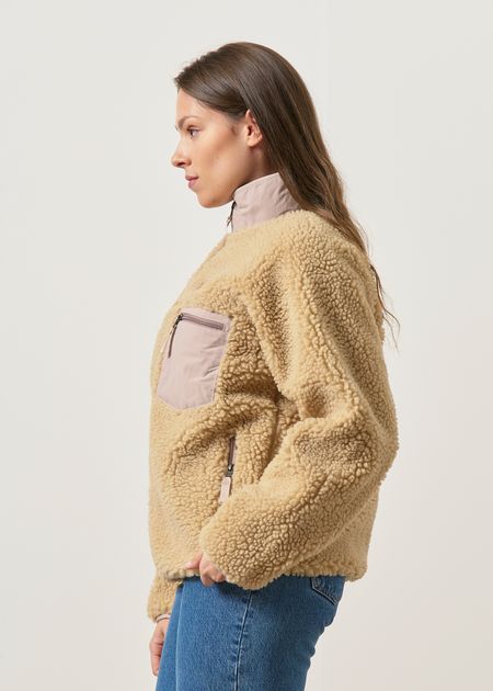 Fleecejacke aus recycelten Materialien | Beige "classic retro-x jkt - ortn", Patagonia, Foto 3