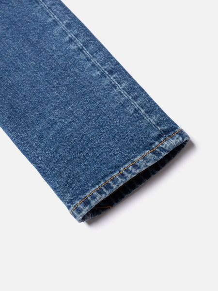 Slim Jeans aus Bio-Baumwolle | Blau "mellow mae blue mud", Nudie Jeans, Foto 7