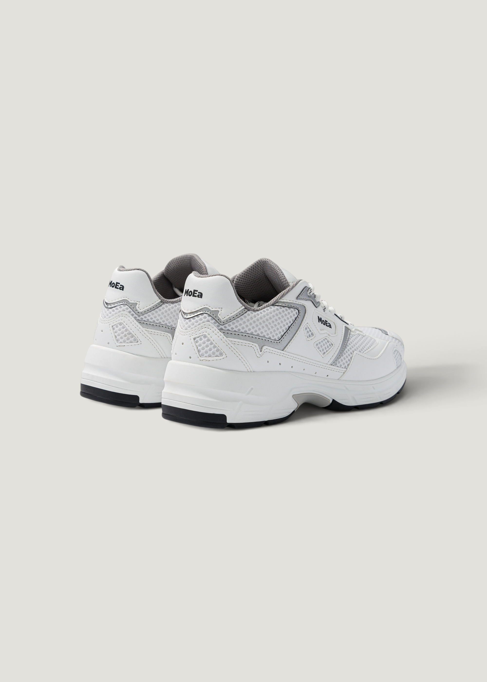 Vegane Sneaker | Weiß und Grau "gen8 - corn white & silver", Moea, Foto 4