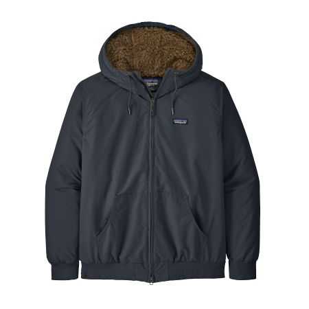 Manteau en matières recyclées | marine "m's lined isthmus hoody - smolder blue", Patagonia, photo 4