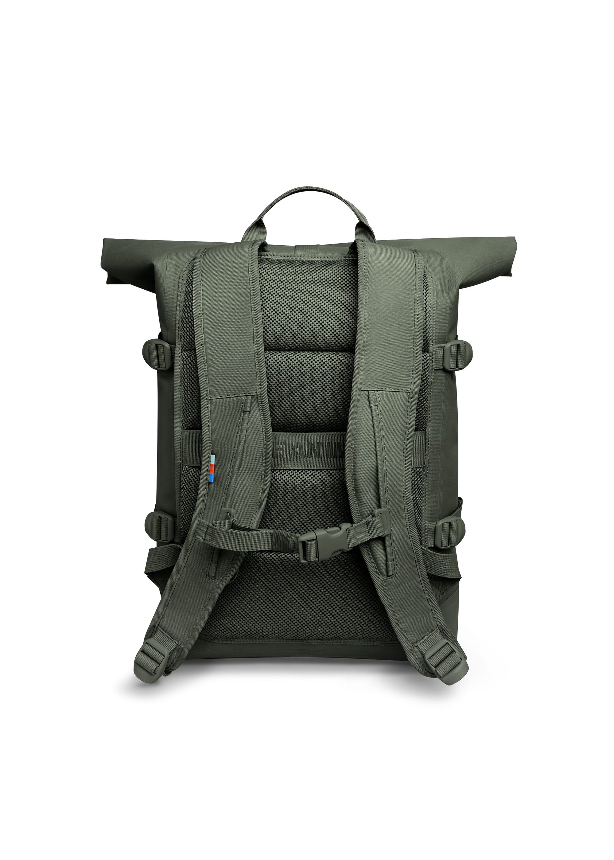 Sac à dos 31l en matière recyclée | vert "rolltop 2.0 algae", Got Bag, photo 3