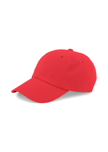 Casquette en coton bio | rouge "organic cotton cap - red tangerine"