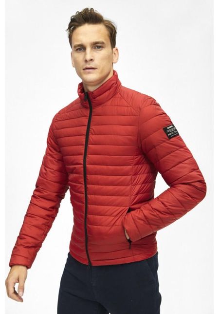 Doudoune recyclée rouge - beret - Ecoalf