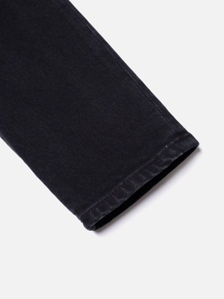 Jean slim en coton bio | noir "mellow mae so black", Nudie Jeans, photo 6