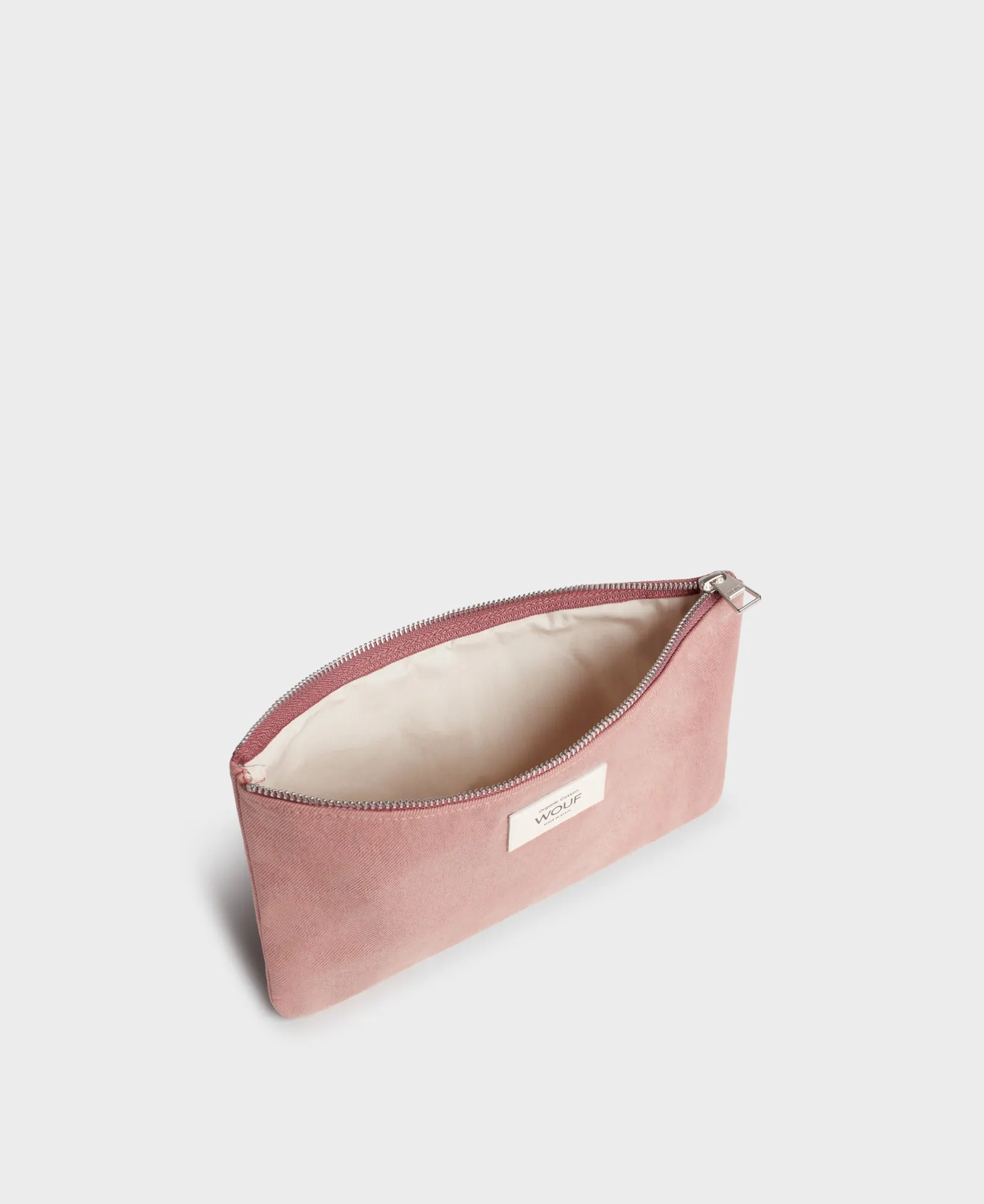 Pochette en coton bio | rose "sunrise pouch", Wouf, photo 2