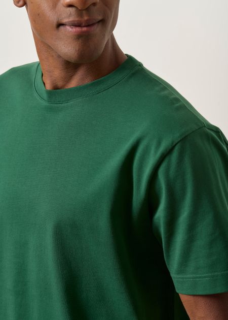 T-shirt oversize en coton bio | vert forêt - WeDressFair