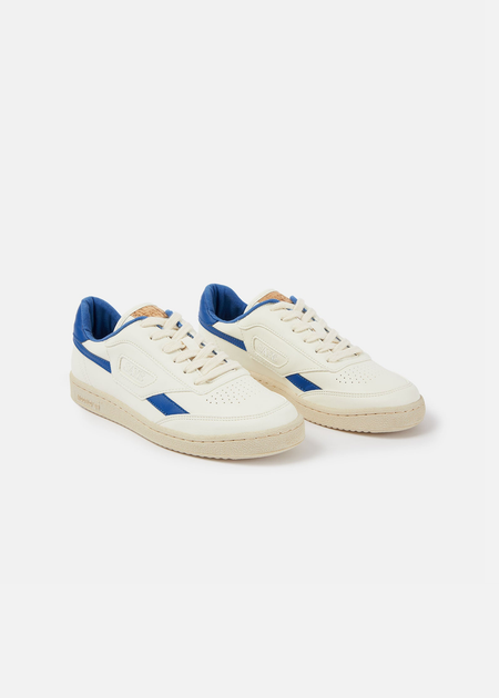 Baskets vegan | blanc et bleu "Basket en recyclé - modelo '89 icon ocean", SAYE, photo 3