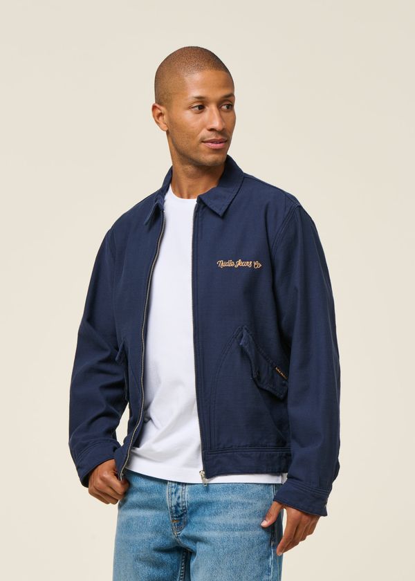Sweat Vert Col Rond Nudie Jeans Taille L Homme - Occasion Très Bon état