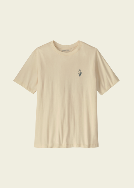 T-shirt en coton bio | beige "water people spotter t-shirt" - Patagonia