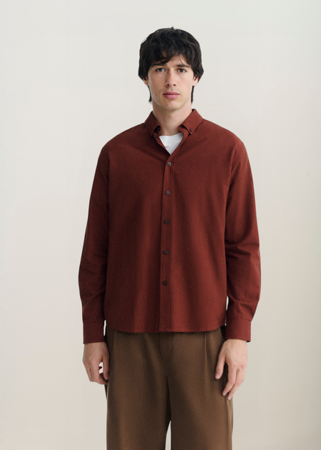 Chemise à carreaux en coton bio, Thinking Mu