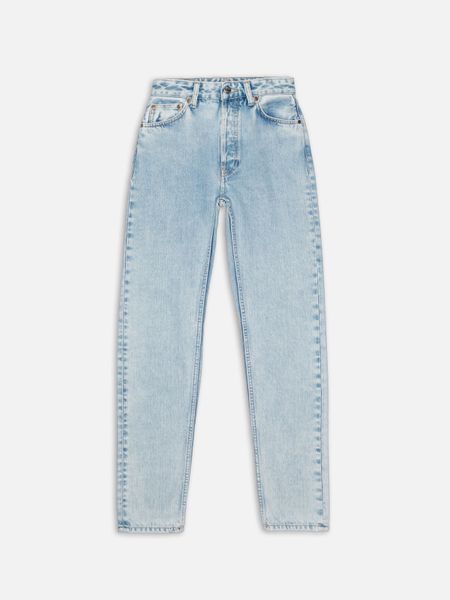 Jean mom en coton bio | bleu clair "breezy britt summer salt", Nudie Jeans, photo 6